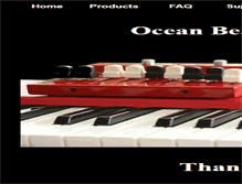 Tablet Screenshot of oceanbeachdigital.com